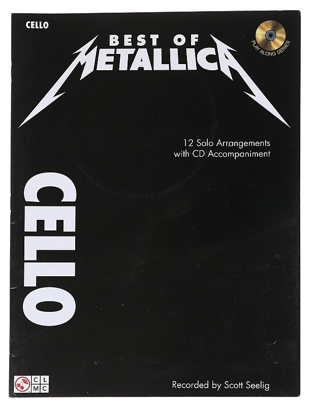 Best of Metallica : Cello : 12 solo arrangements with CD accompaniment  - Musiikki- ja elokuvakirjat - 10105544532 - 0