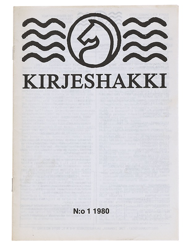 Kirjeshakki N:o 1 / 1980 - Lehdet - 10105544533 - 0