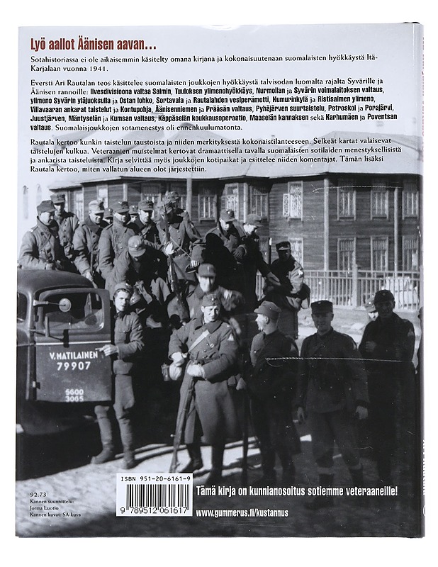 Itä-Karjalan valtaus 1941 - Ari Rautala - Historiakirjat - 10105544553 - 1