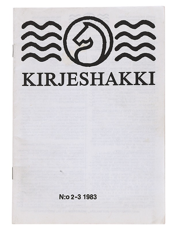 Kirjeshakki N:o 2 - 3 / 1983 - Lehdet - 10105544555 - 0