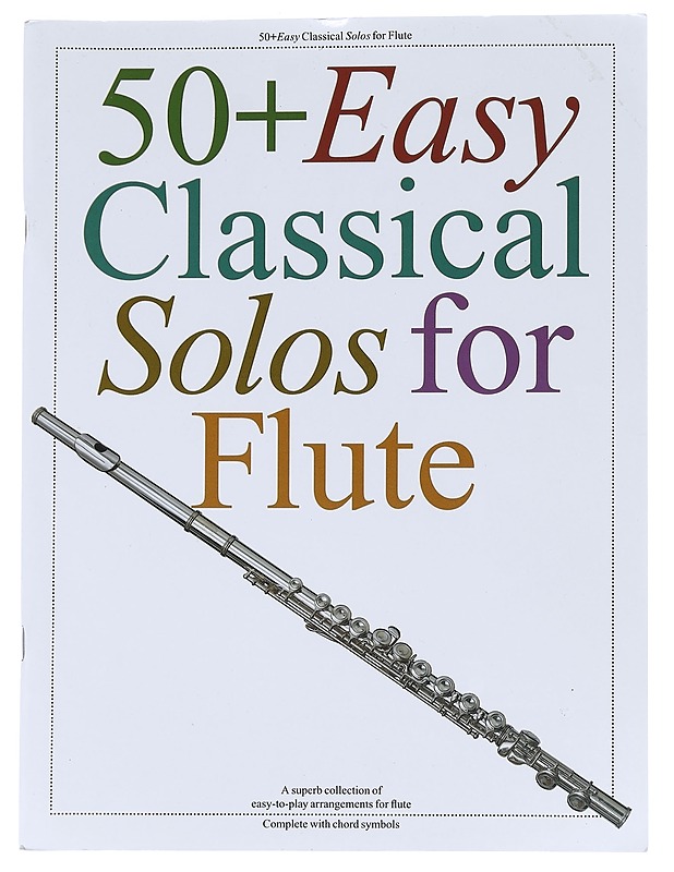 50+ Easy Classical Solos for Flute  - Musiikki- ja elokuvakirjat - 10105544566 - 0