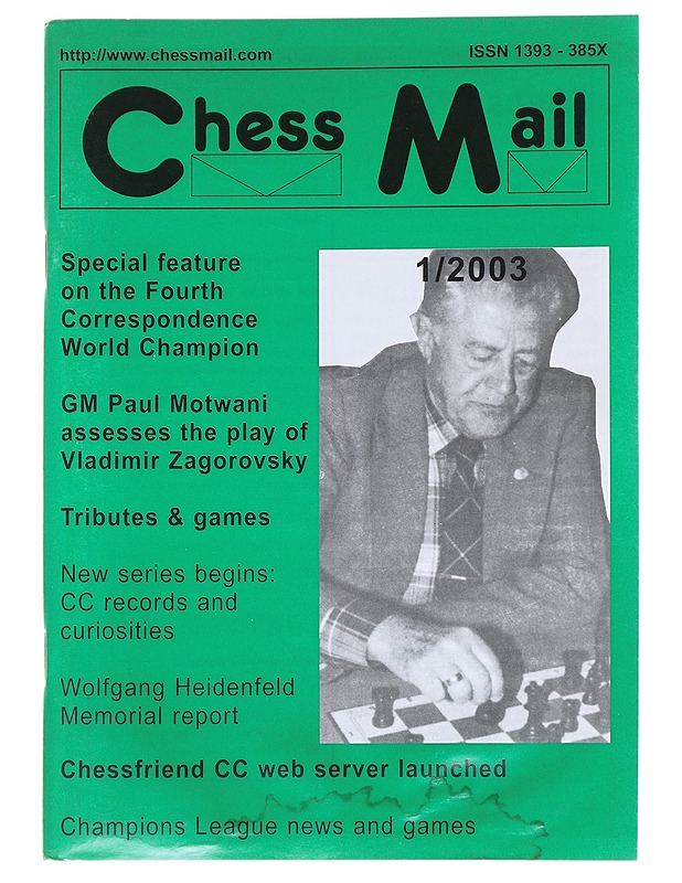 Chess Mail N:o 1 / 2003 - Lehdet - 10105544564 - 0