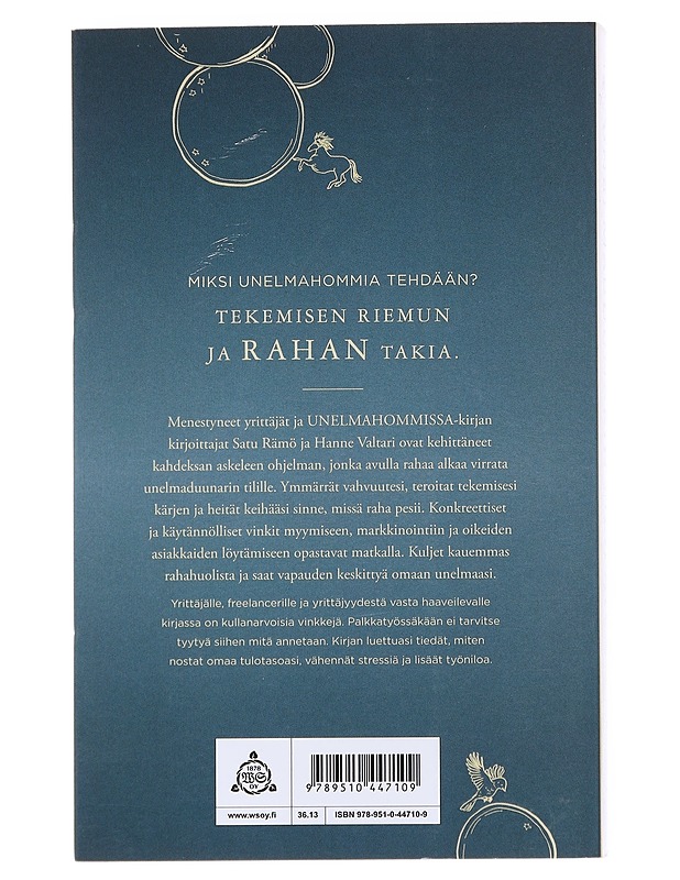 Unelmaduunarin tilipäivä : 8 askelta ja tienaat tarpeeksi - Rämö, Satu - Tietokirjat ja oppaat - 10105544574 - 1
