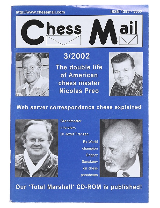 Chess Mail N:o 3 / 2002 - Lehdet - 10105544576 - 0