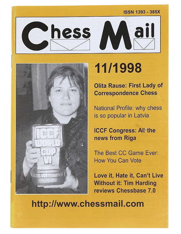Chess Mail N:o 11 / 1998 - Lehdet - 10105544587 - 0