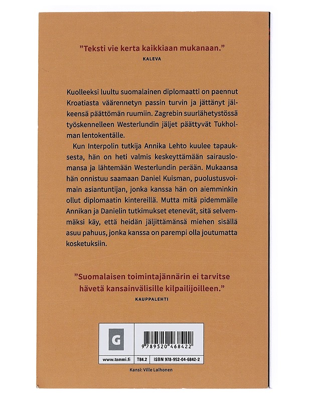 Mefiston kosketus - Max Seeck - Jännitys ja dekkarit - 10105544593 - 1
