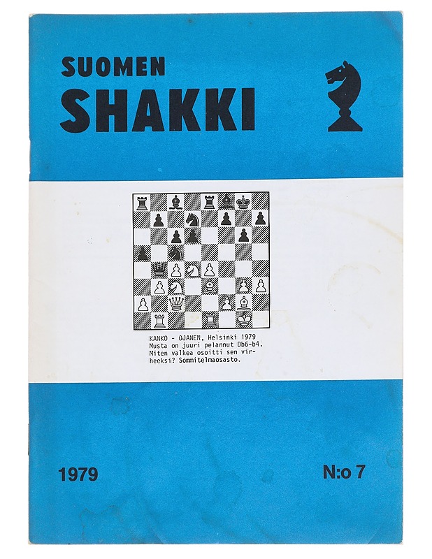 Suomen Shakki N:o 7 / 1979 - Lehdet - 10105544594 - 0