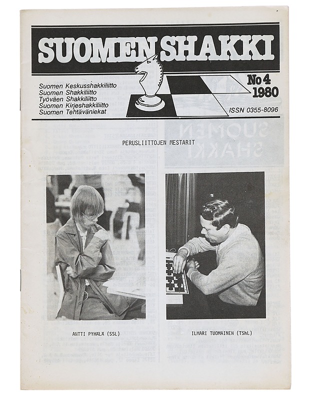 Suomen Shakki N:o 4 / 1980 - Lehdet - 10105544595 - 0
