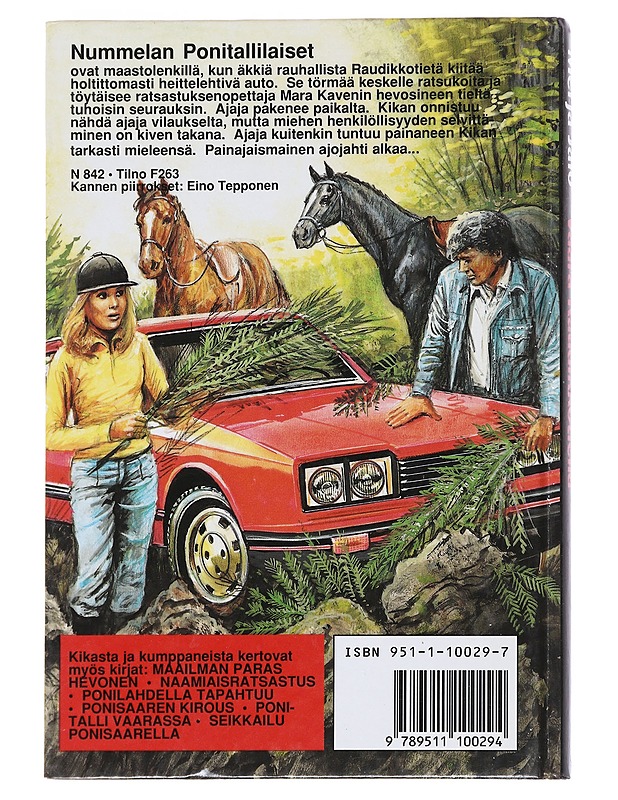 Vaara Raudikkotiellä : tyttöromaani - Merja Jalo - Romaanit ja novellit - 10105544602 - 1