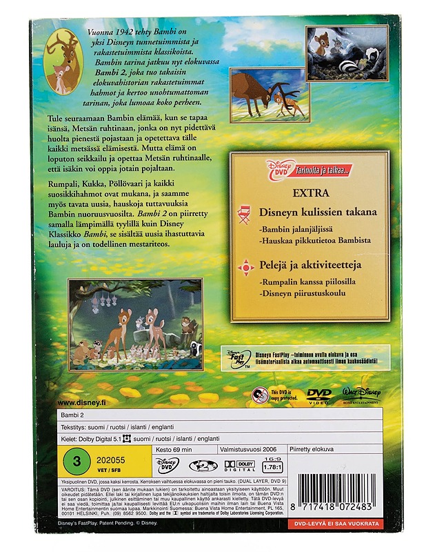 Bambi 2 - DVD - DVD-elokuvat - 10105544615 - 1