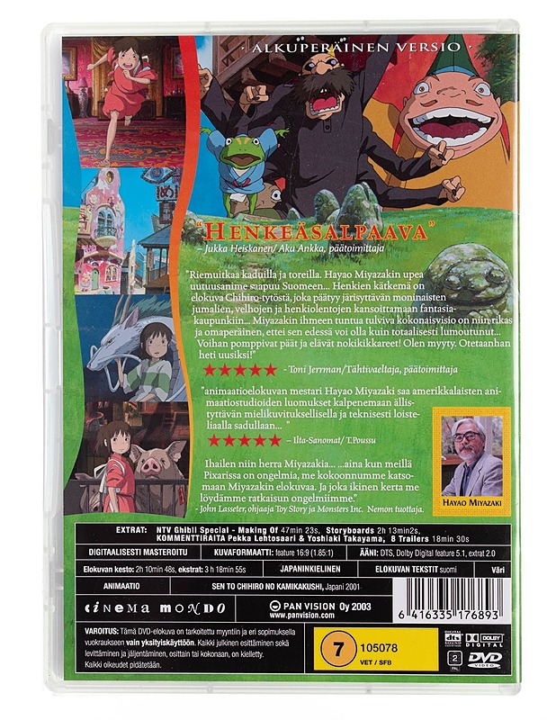 Henkien kätkemä - DVD - DVD-elokuvat - 10105544621 - 1