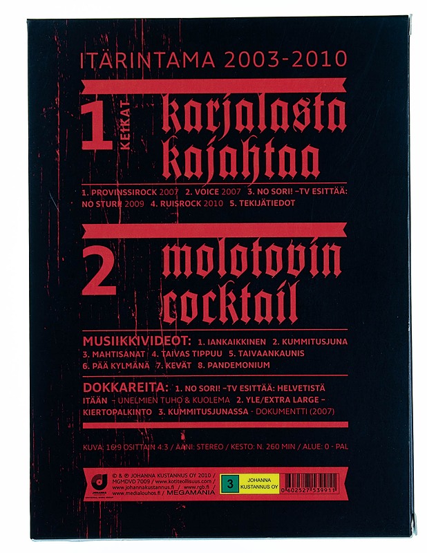 Kotiteollisuus: Itärintama 2003-2010 - DVD - DVD-elokuvat - 10105544628 - 1
