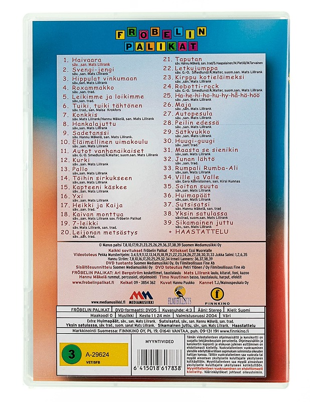 Fröbelin palikat - DVD - DVD-elokuvat - 10105544655 - 1