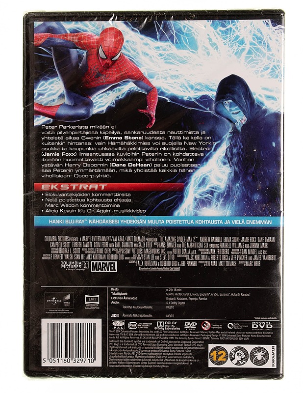 The Amazing Spider-Man - DVD - DVD-elokuvat - 10105544659 - 1