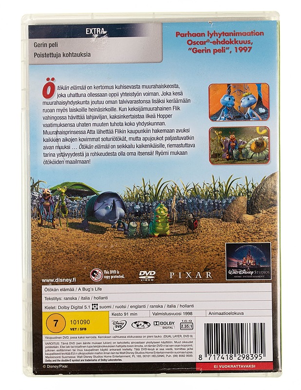 Ötökän elämää - DVD - DVD-elokuvat - 10105544663 - 1