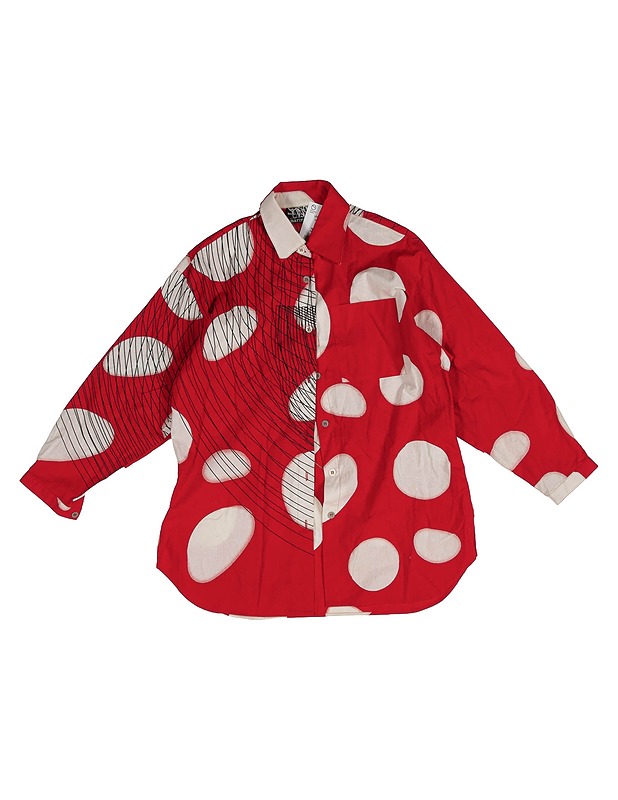 MARIMEKKO retro kauluspaita, S - Naisten paidat ja topit - 10105544725 - 0