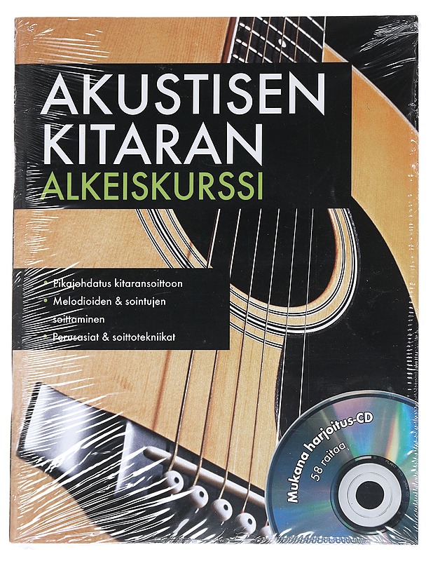 Akustisen kitaran alkeiskurssi - Walter, Frank - Tietokirjat ja oppaat - 10105544781 - 0