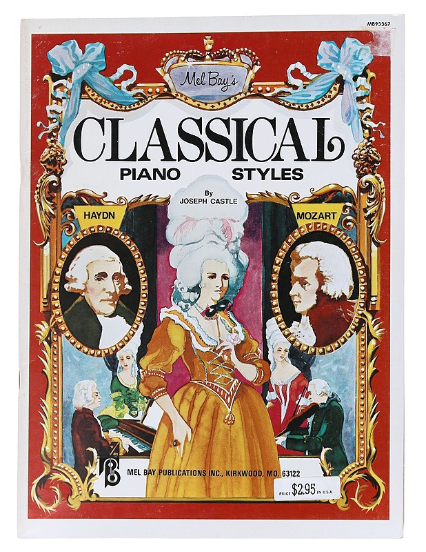 Classica piano styles - Castle, Joseph - Musiikki- ja elokuvakirjat - 10105544783 - 0