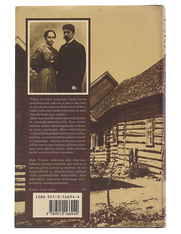 Inkeri, Inkerini - Aale Tynni - Elämäkerrat ja muistelmat - 10105544786 - 1