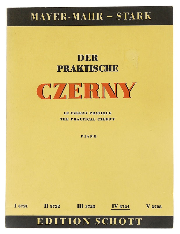 Der Praktische Czerny - Musiikki- ja elokuvakirjat - 10105544831 - 0