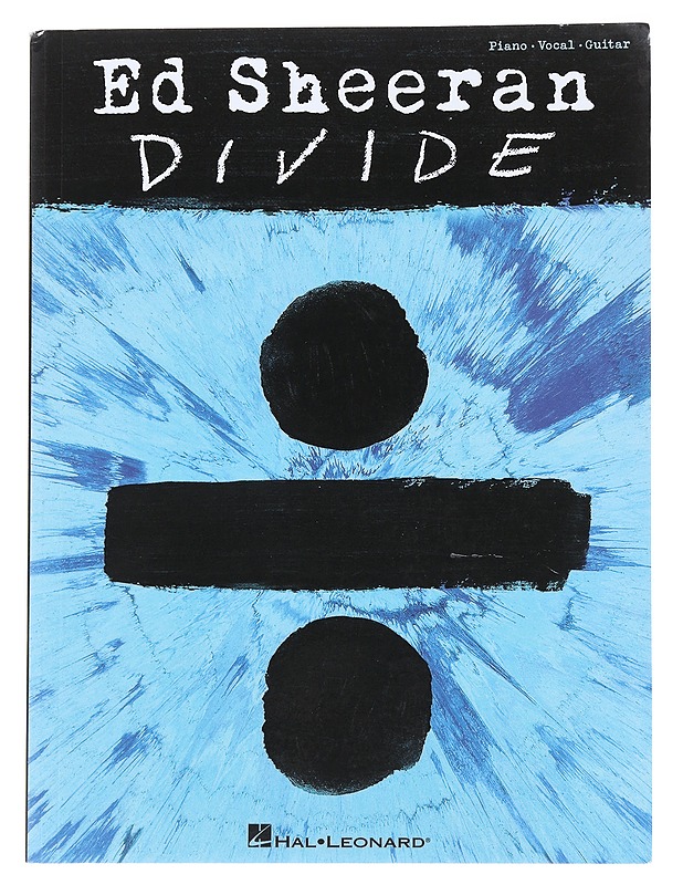 Divide : piano, vocal, guitar - Ed Sheeran - Musiikki- ja elokuvakirjat - 10105544843 - 0