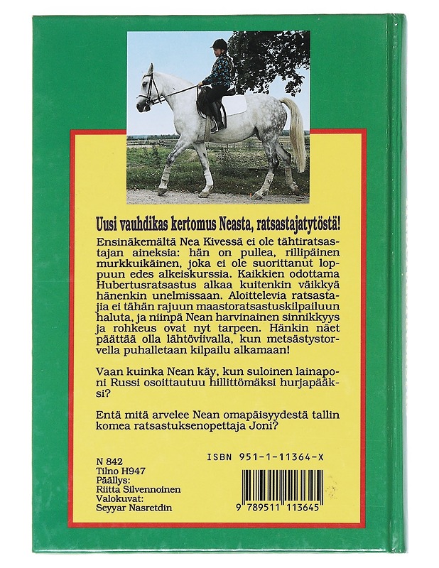 Hubertus-ratsastus - Jalo, Merja - Lastenkirjat - 10105544857 - 1