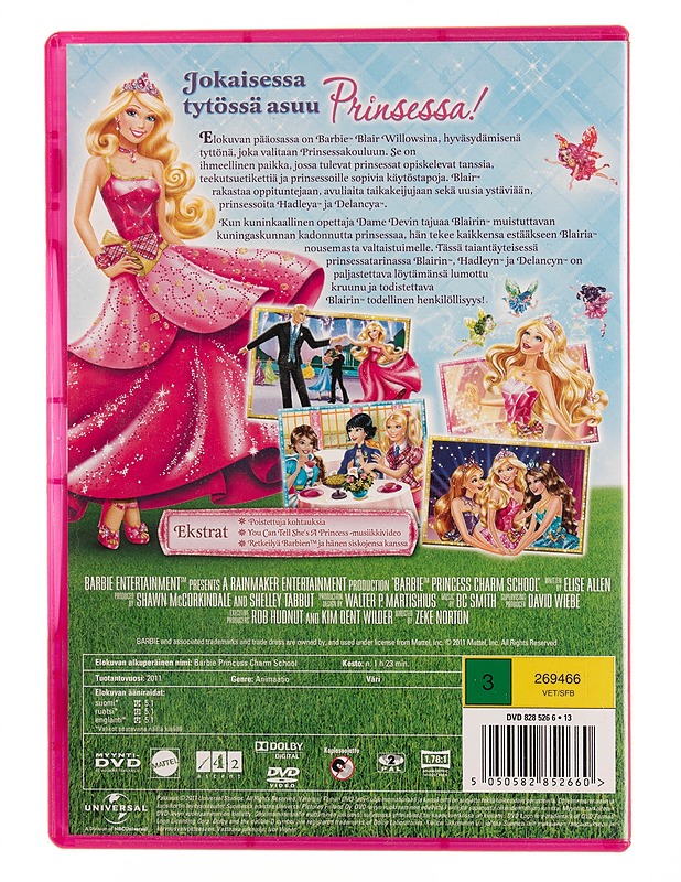 Barbie Prinsessakoulu - DVD - DVD-elokuvat - 10105544859 - 1