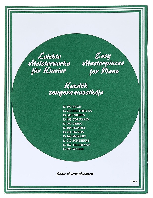Easy Masterpiesces for Piano - Tschaikowsky - Musiikki- ja elokuvakirjat - 10105544871 - 1