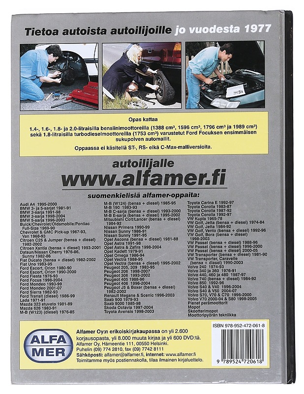 Ford Focus 1998-2004 : korjausopas - Jex, R. M. - Tietokirjat ja oppaat - 10105544877 - 1