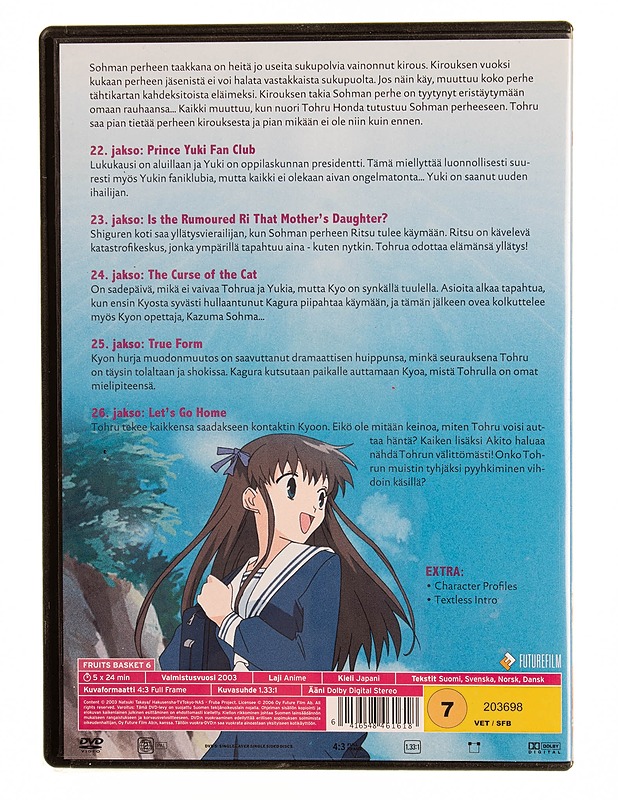 Fruits Basket - DVD - DVD-elokuvat - 10105544895 - 1