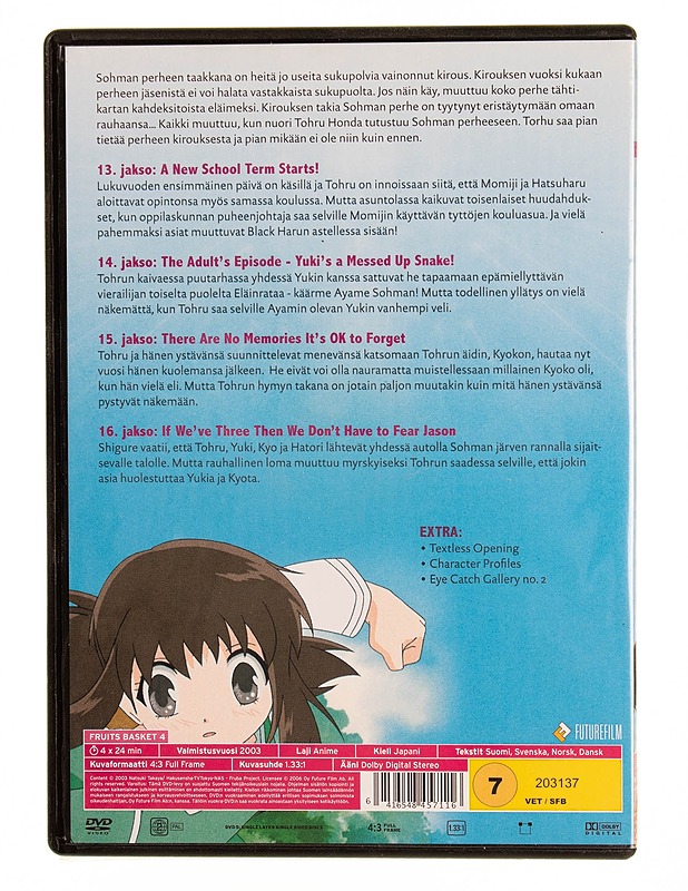 Fruits Basket 4 - DVD - DVD-elokuvat - 10105544904 - 1