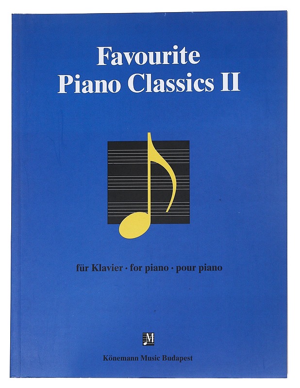 Favourite piano classics II - Lakos, Agnes - Musiikki- ja elokuvakirjat - 10105544907 - 0