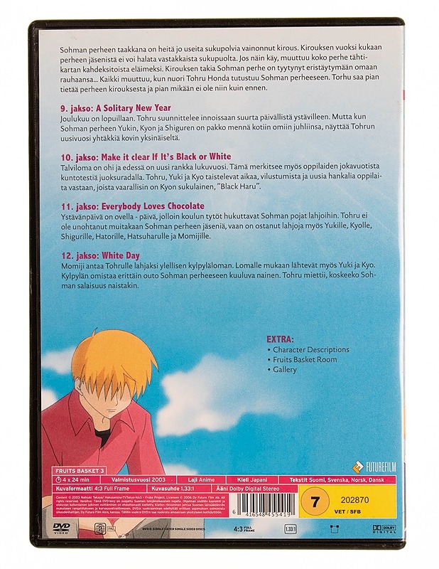 Frtuits Basket 3 - DVD - DVD-elokuvat - 10105544910 - 1