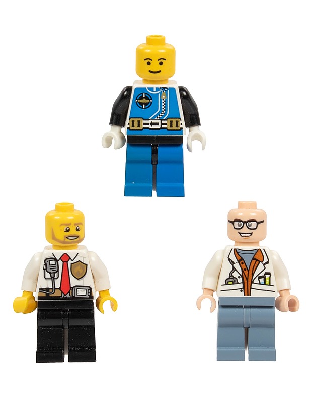 LEGO minifiguuri, 3 kpl - Lasten lelut - 10105545029 - 0