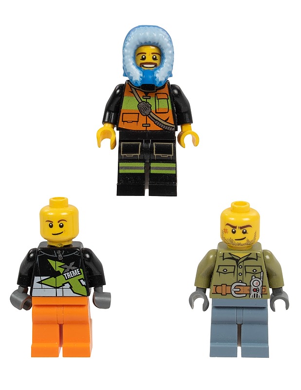 LEGO minifiguuri, 3 kpl - Lasten lelut - 10105545032 - 0