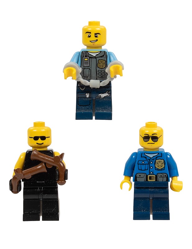 LEGO minifiguuri, 3 kpl - Lasten lelut - 10105545034 - 0