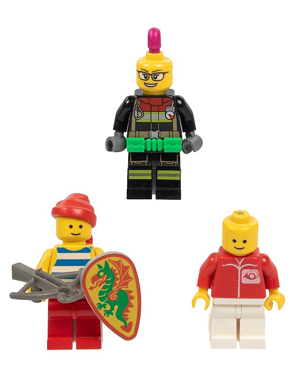 LEGO minifiguuri, 3 kpl - Lasten lelut - 10105545076 - 0
