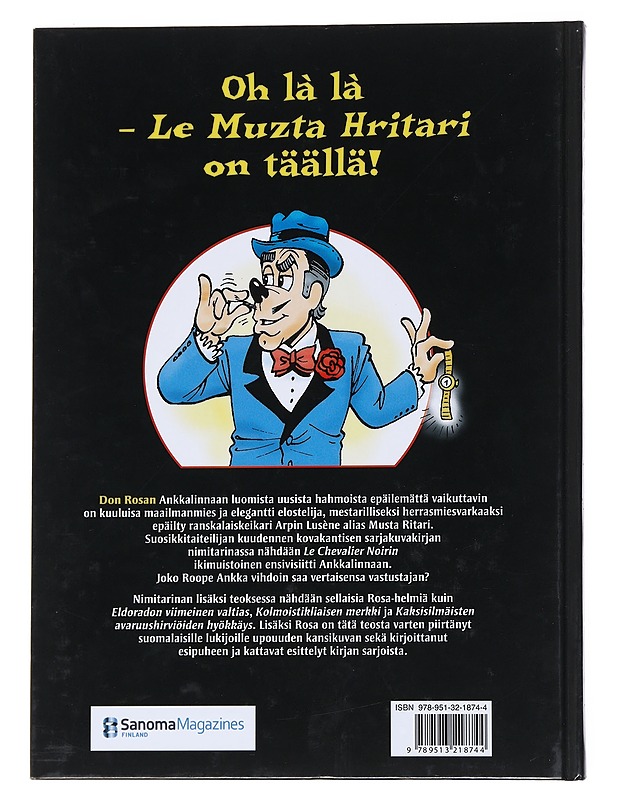 Musta Ritari ja muita Don Rosan parhaita - Rosa, Don - Sarjakuvat - 10105545083 - 1
