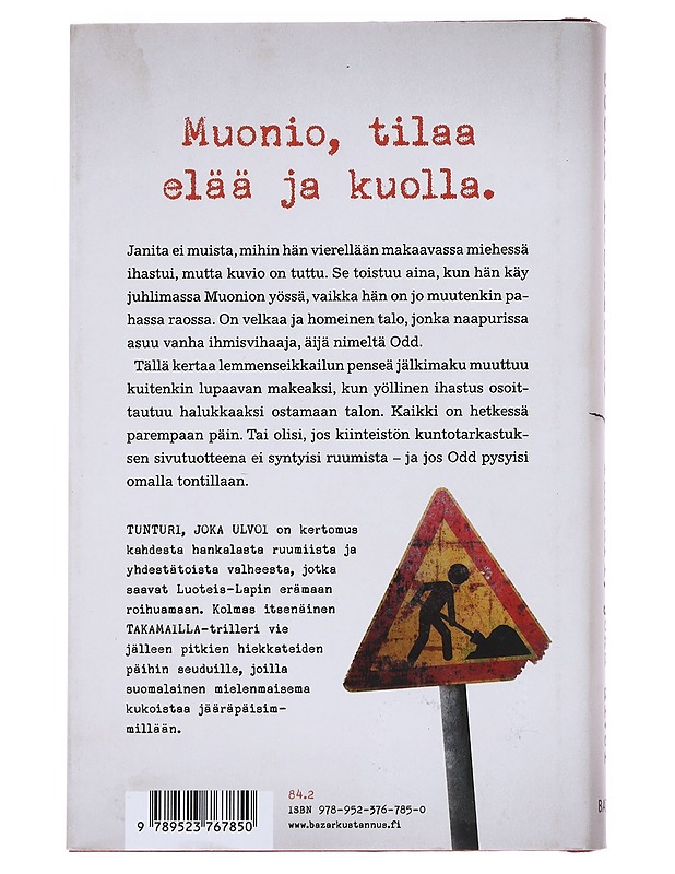 Tunturi, joka ulvoi - Joona Keskitalo - Jännitys ja dekkarit - 10105545093 - 1