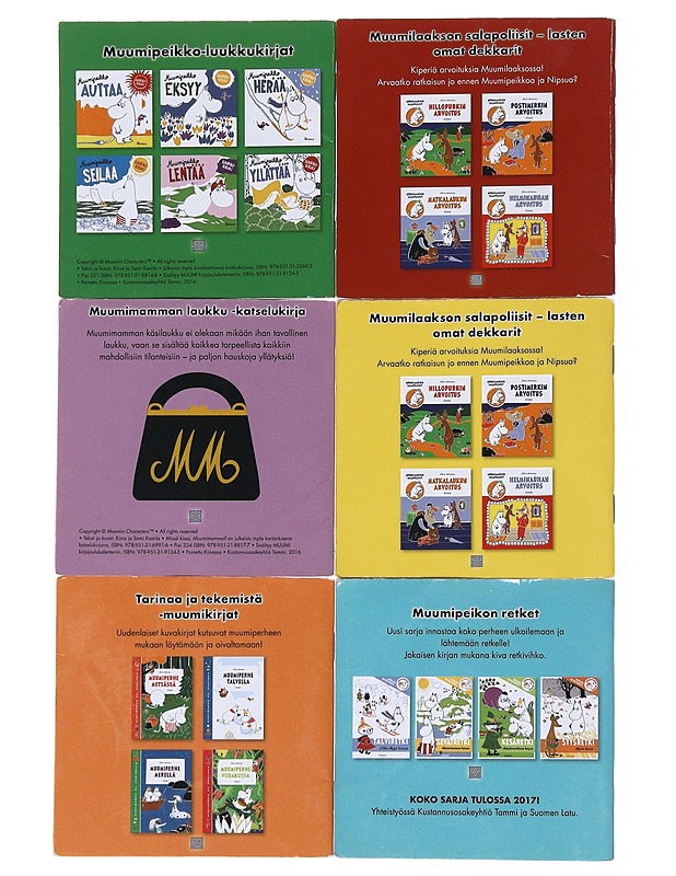 Muumit : 6 mini kirjaa - Tuomas Mäkelä - Lastenkirjat - 10105545098 - 1