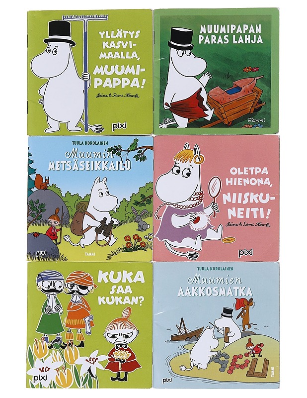 Muumit : 6 mini kirjaa - Tuula Korkolainen - Lastenkirjat - 10105545102 - 0