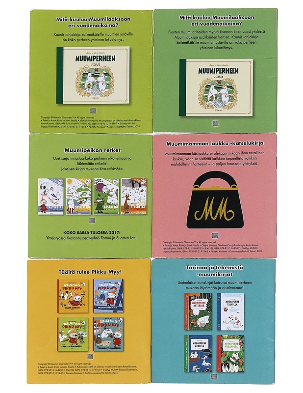 Muumit : 6 mini kirjaa - Tuula Korkolainen - Lastenkirjat - 10105545102 - 1