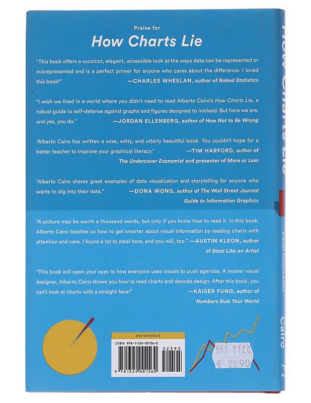 How charts lie : getting smarter about visual information - Alberto Cairo - Tietokirjat ja oppaat - 10105545111 - 1