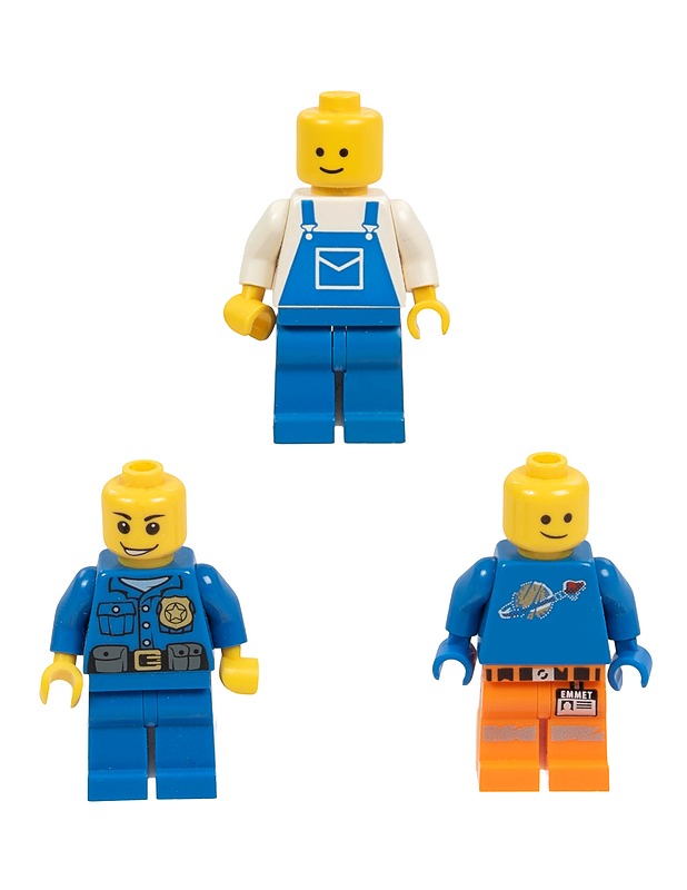 LEGO minifiguuri, 3 kpl - Lasten lelut - 10105545112 - 0