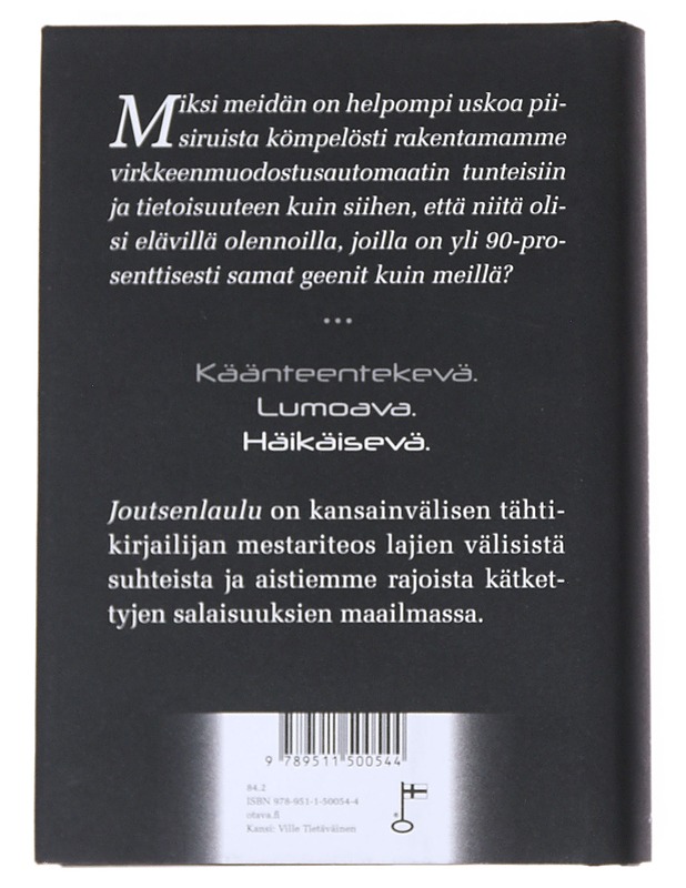 Joutsenlaulu - Johanna Sinisalo - Romaanit ja novellit - 10105545127 - 1