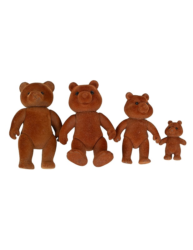 SYLVANIAN FAMILIES karhuperhe, 4 hahmoa - Lasten lelut - 10105545132 - 0