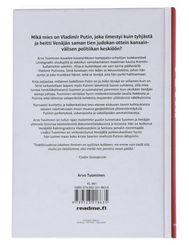 Vladimir Putin : koko tarina - Arvo Tuominen - Elämäkerrat ja muistelmat - 10105545137 - 1