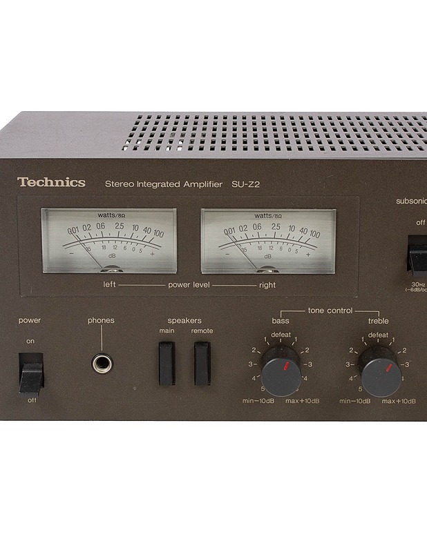 TECHNICS SU-Z2 -vahvistin  - Audio - 10105545146 - 3