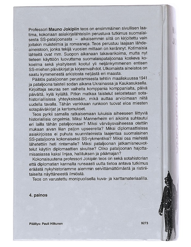 Panttipataljoona : Suomalaisen SS-pataljoonan historia - Mauno Jokipii - Elämäkerrat ja muistelmat - 10105545149 - 1