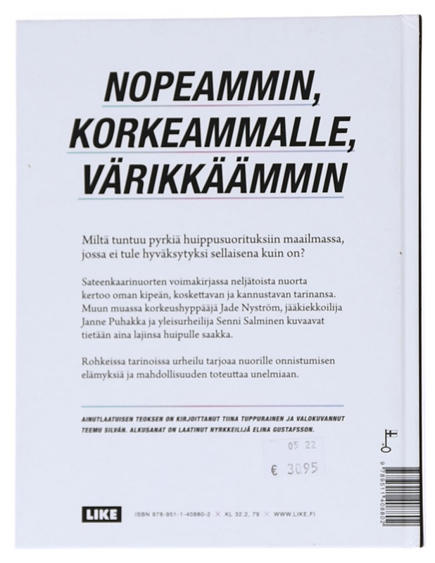 Rakkaudesta lajiin : urheilevat sateenkaarinuoret lähikuvassa - Tuppurainen, Tiina - Tietokirjat ja oppaat - 10105545161 - 1